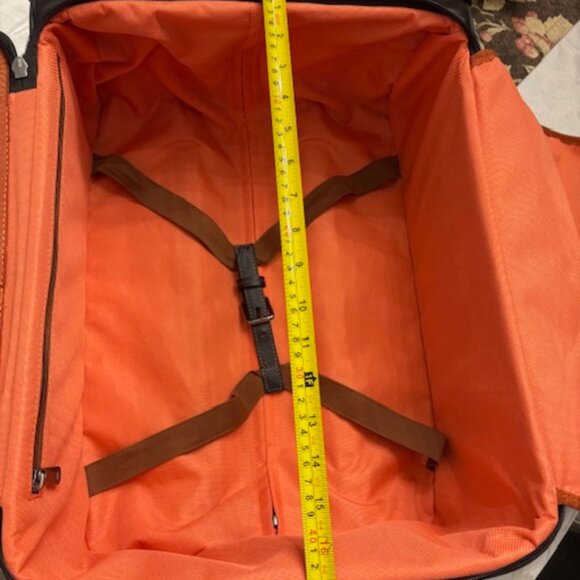 Martin Dingman - Leather Trolley Bag (Carry-On Suitcase) - Picture 9 of 11